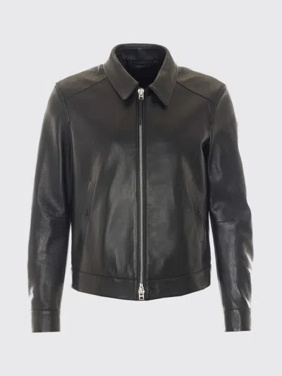 Tom Ford Classic Biker Jacket In Black