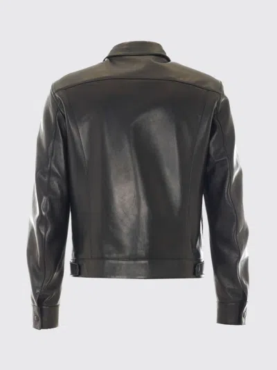 Tom Ford Classic Biker Jacket In Black