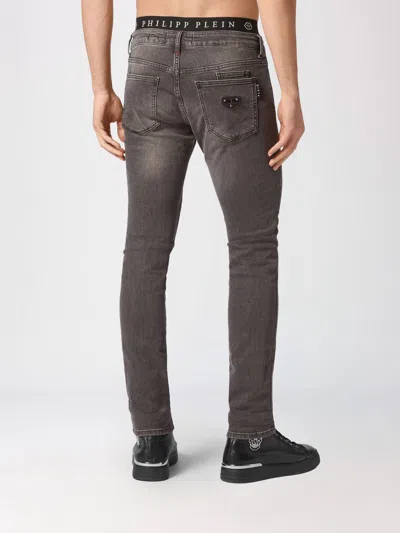 Philipp Plein Denim Trousers Slim Fit Basic In Multi