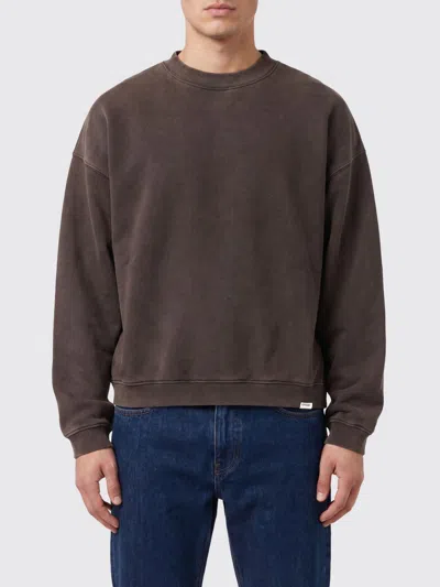 Represent Initial Boxy Sweater In Brown