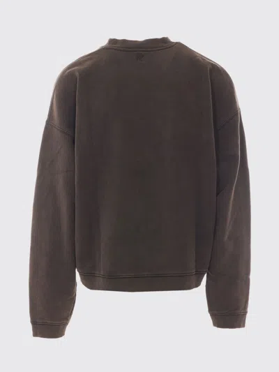 Represent Initial Boxy Sweater In Brown