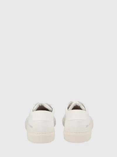 Common Projects Almond Toe Low-top Sneakers With Flat Rubber Sole In Multi