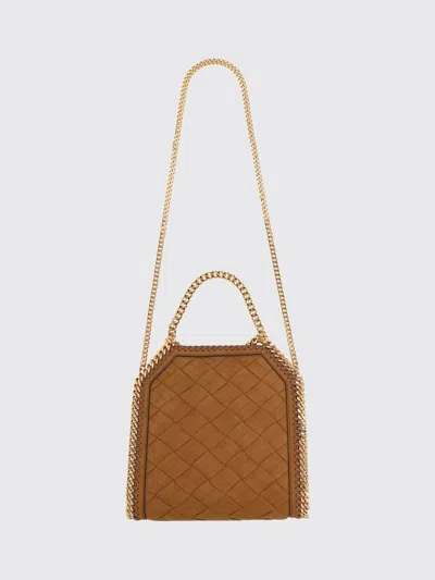 Stella Mccartney Shoulder Bag Rectangular Shape Top Handle Chain In Brown