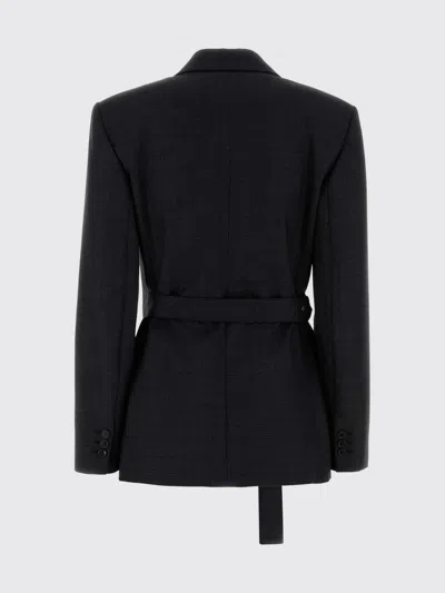 Loewe Embroidered Checked Wool Blazer In Animal Print