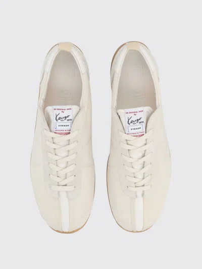 Kenzo Striker Sneaker Low Profile Pull Tab In Neutral