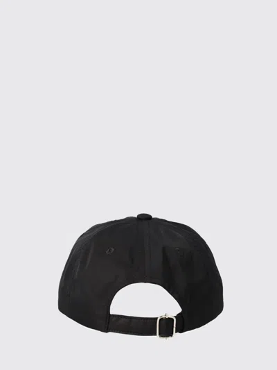 A.p.c. Casquette Charlie Logo-embroidered Canvas Cap In Black