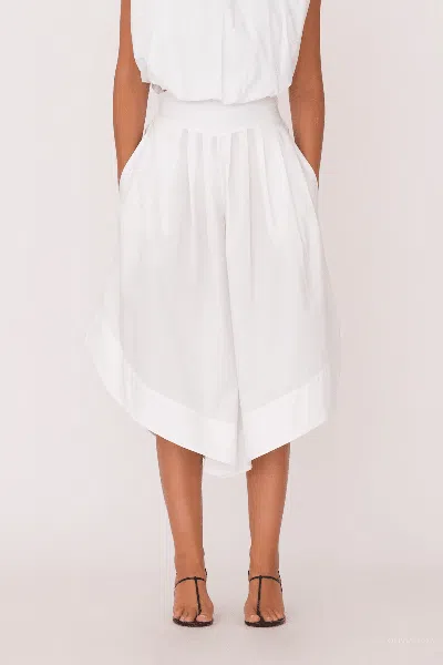 Secular Rafa Short In White In White