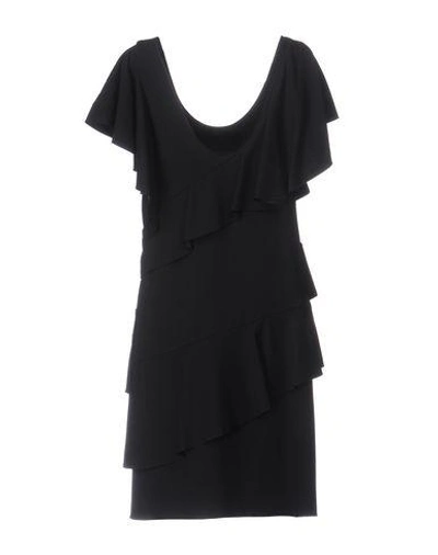 Shop Sonia Rykiel Short Dress In Black