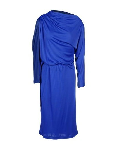 Emanuel Ungaro Knee-length Dresses In Bright Blue
