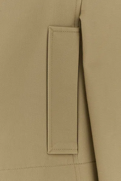 Givenchy A-line Cocoon Sleeve Jacket In Brown