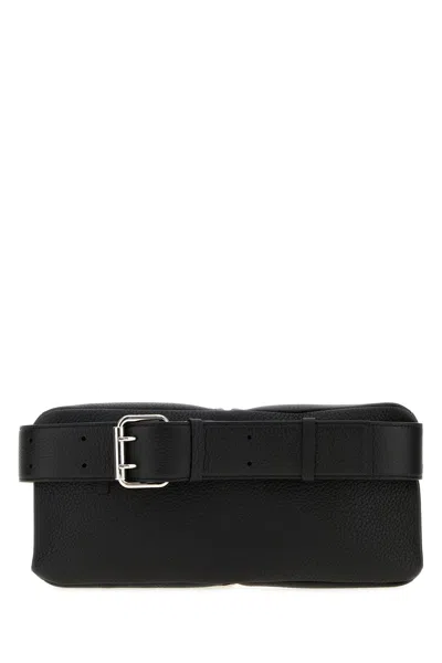 Givenchy Multipocket Leather Belt Bag In Black
