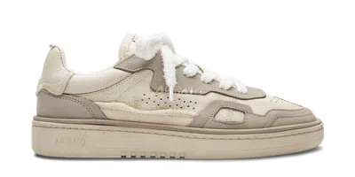 Axel Arigato Dice Patchwork Sneakers In Brown