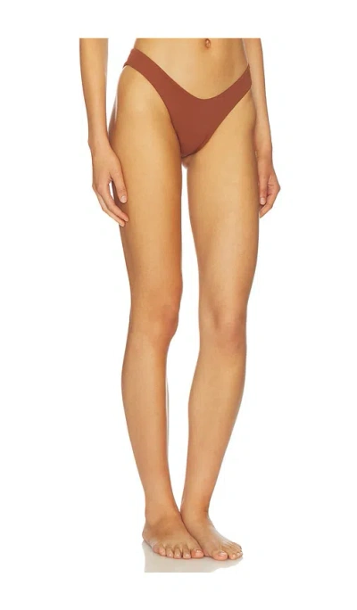 Haight Leila Bikini Bottom In Brown