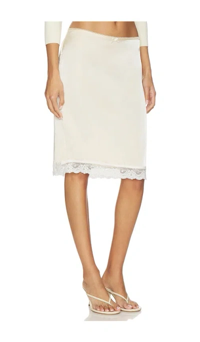 Tiger Mist Leisel Skirt In White