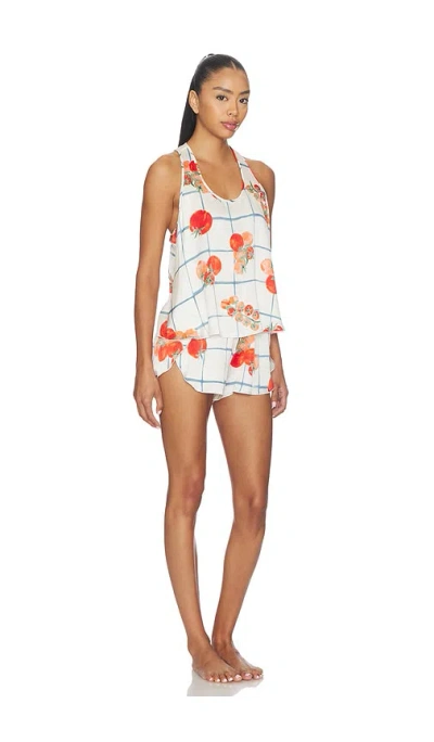 Lunya Washable Silk Tulip Back Set In Multi