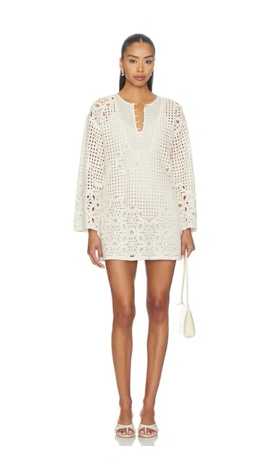Frame The Postcard Tunic In White