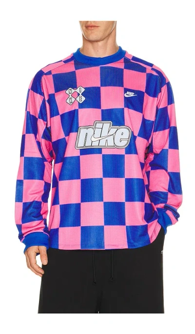 Nike Goalie Printed Long-sleeve T-shirt In Multi