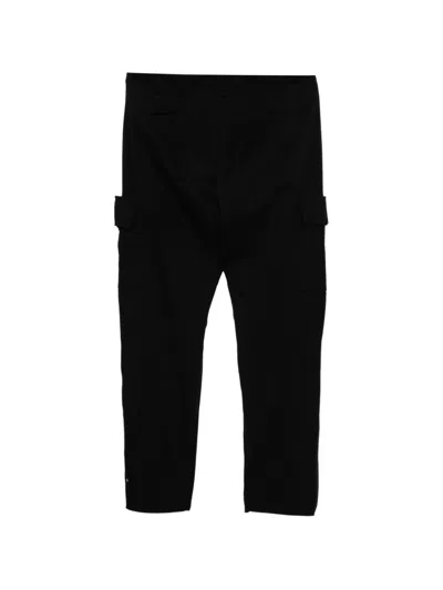 Ma+ Cotton Cargo Pants In Black