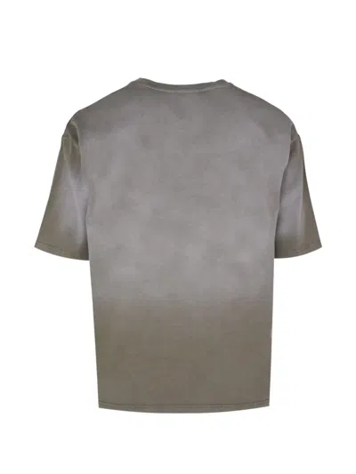 Commas Embroidered Classic T-shirt In Gray