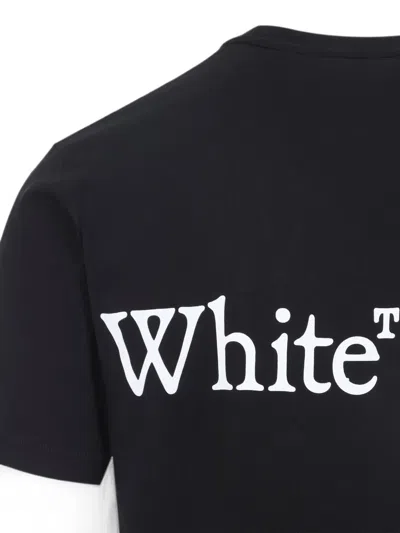 Off-white Bookish Scarf Graphic Regular Fit T-shirt In Multi