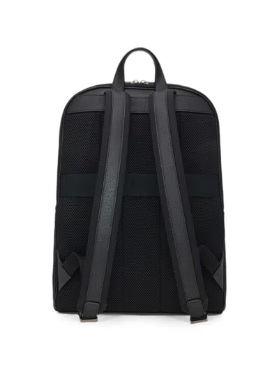 Ferragamo Monogram Backpack In Black