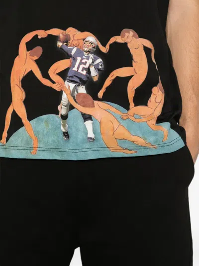 Throwback Graphic-print T-shirt In Black