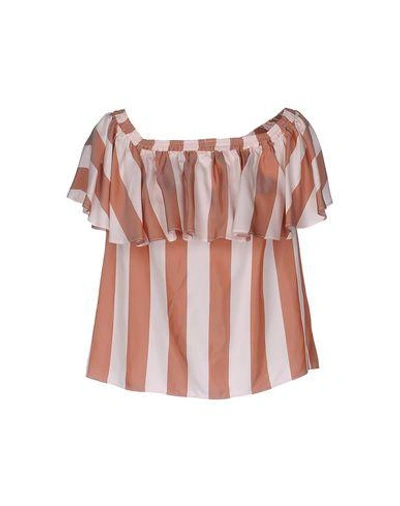 Shop Pinko Blouses In Light Pink