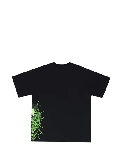 Sp5der Heavy Web T-shirt In Black