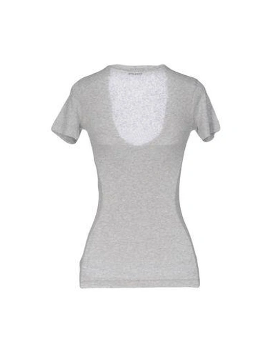 Shop Pinko T-shirts In Light Grey