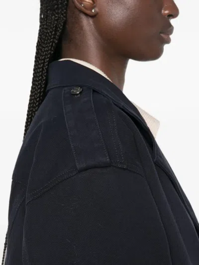 Blazé Milano Button-up Jacket In Blue
