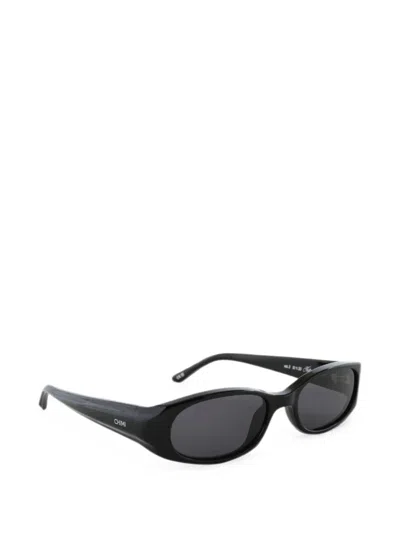 Chimi Note Oval-frame Sunglasses In Black