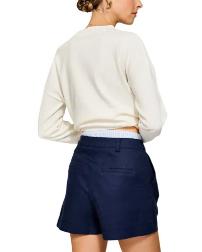 Line & Dot Eline Short In Blue