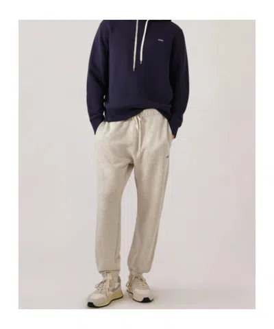 Autry Drawstring Joggers In White