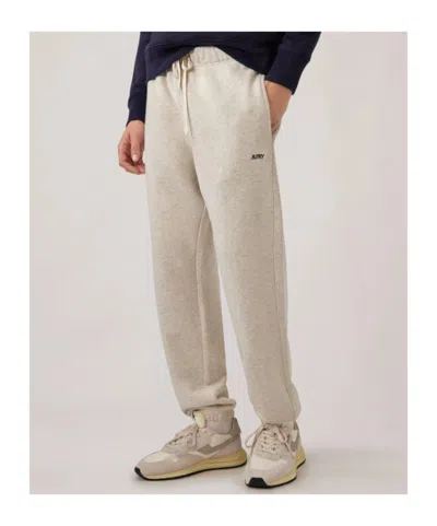 Autry Drawstring Joggers In White