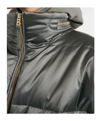 Bogner Down Ski Suit And Jacket Set In Gray