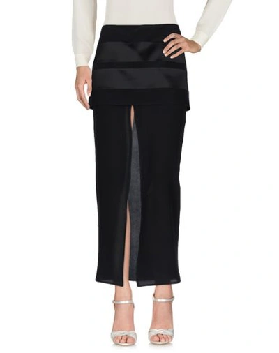 Givenchy Maxi Skirts In Black