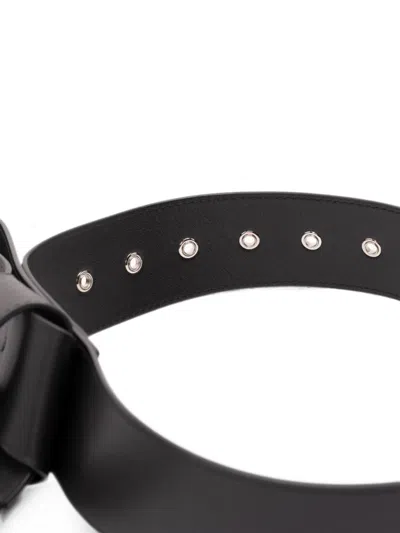 Givenchy Windsor Knot Belt In Black