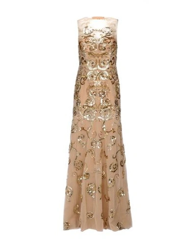 Zuhair Murad Long Dress In Camel