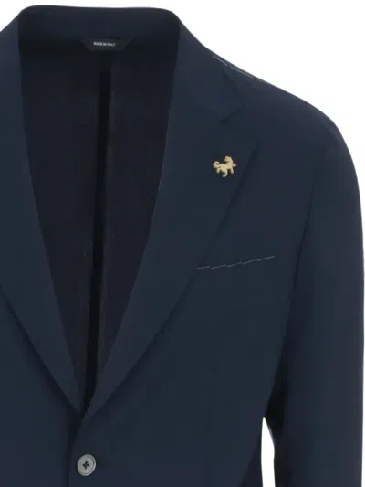 Tombolini Zero Gravity Single-breasted Suit In Blue
