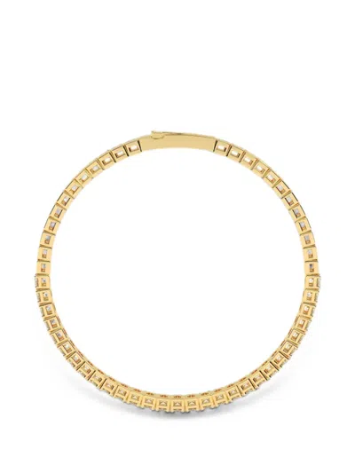Diamond Essentials Diamond Flexible Bangle In Gold