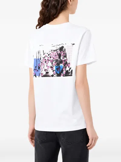 Iceberg Graphic-print T-shirt In White