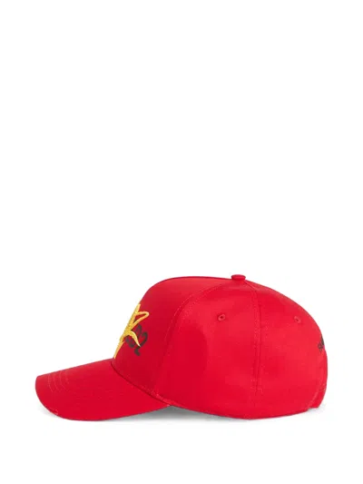 Dsquared2 -logo Baseball Cap In Red