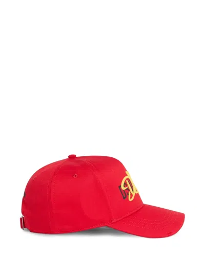 Dsquared2 -logo Baseball Cap In Red