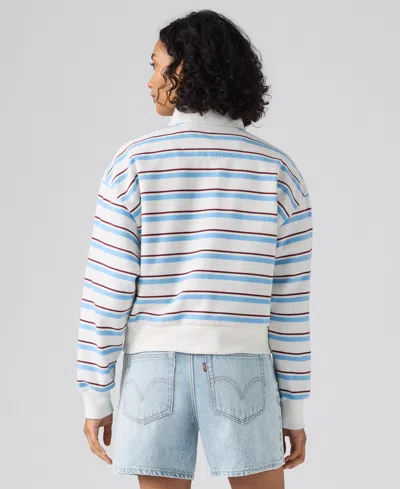 Levi's Everyday Quarter Zip Sweatshirt In Multi