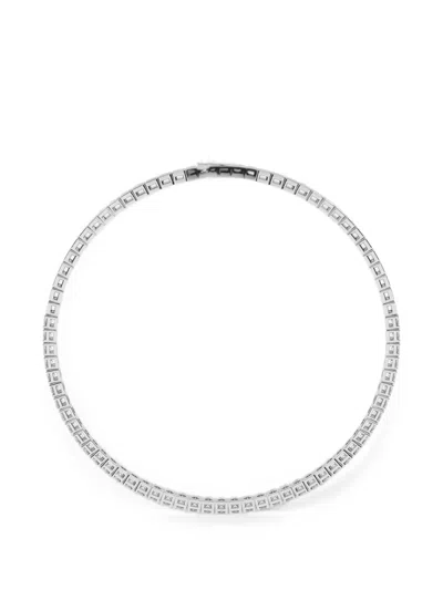 Diamond Essentials Lab-grown Diamond Bracelet In Silver