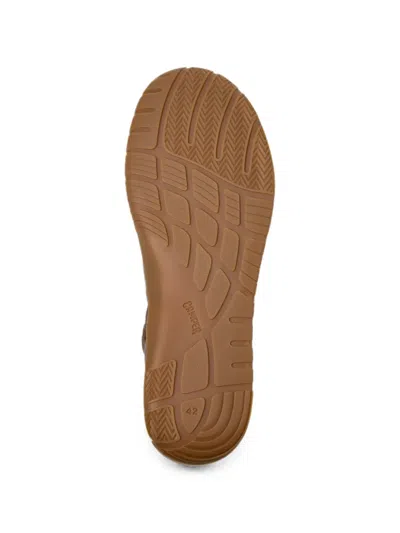 Camper Peu Path+ Leather Ankle Boots In Brown