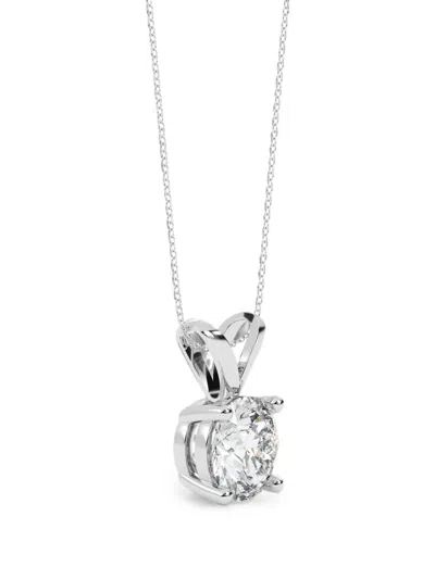 Diamond Essentials Diamond Necklace In Silver