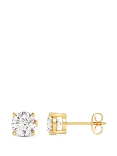 Diamond Essentials Diamond Stud Earrings In Gold