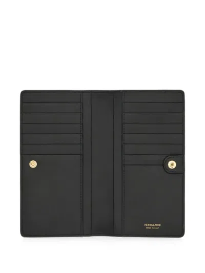 Ferragamo Gancini Wallet In Black