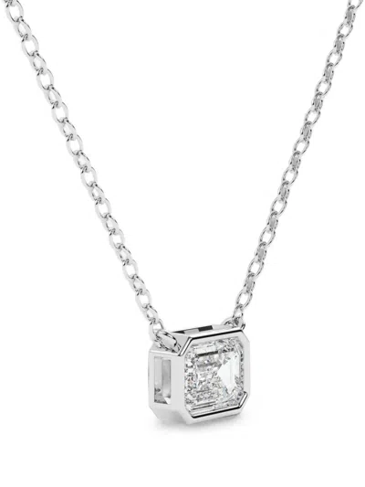 Diamond Essentials Diamond Necklace In Silver